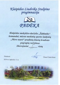 PADĖKA