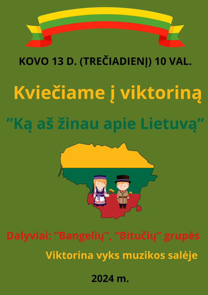 „Ką aš žinau apie Lietuvą?”
